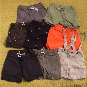 8 pairs of boys shorts